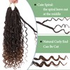Goddess Box Braids Crochet Hair 12 Inch 8 Packs Pre-looped