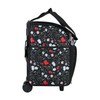 Everything Mary Craft Trolley Bag, Black Floral - Craft Organiser