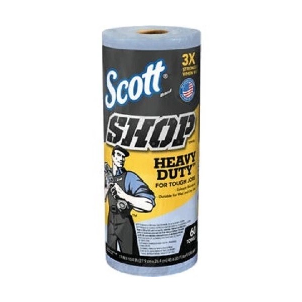 SCOTT (6-pk) Scott Disposable Heavy-Duty Shop Towel (60-Count/Roll