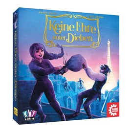 Game Factory 646088 Keine Ehre unter Thieven, daredevil card game from 8 years, exciting family game for 2-4 players, board game