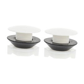 Operitacx 2Pcs Toilet Tank Plug Caps Plastic Connector for Water Tanks Fish Tanks Pools Buckets Easy Installation Sturdy Structure Versatile Plug Stopper Accessory