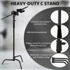 C Stand with Boom Arm, Photography Light Stand Kit -