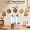 KIARYUOLL Gravity Electric Salt And Pepper Grinder Set, Automatic Salt