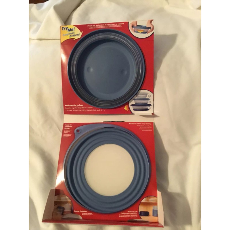 Rubbermaid COLLAPSIBLE 4 Cup Food Storage Container ~ Discontinued ~Hard