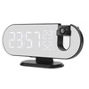 Projection Alarm Clock LED Digital Photosensitive Electronic Clock with 180