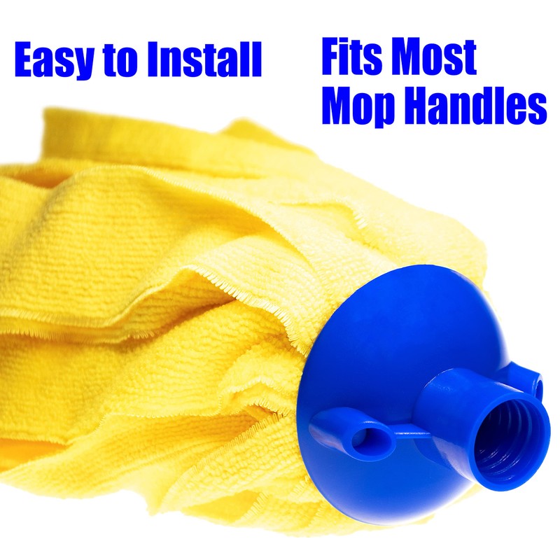 Microfibre XL Fringe Mop Head for Speed Cleaning Kitchen &
