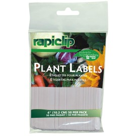Luster Leaf 827 4" Rapiclip Plant Labels With Pencil