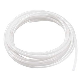 uxcell Nylon Line Hose Tube, 2mm(0.07") ID x 4mm(0.15") OD 5m/16.4ft PA12 Nylon Tube for Air Line Brake Fluid Transfer White