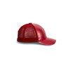m metellıno METELLINO Leather and Mesh Baseball Hat, Summer Cap