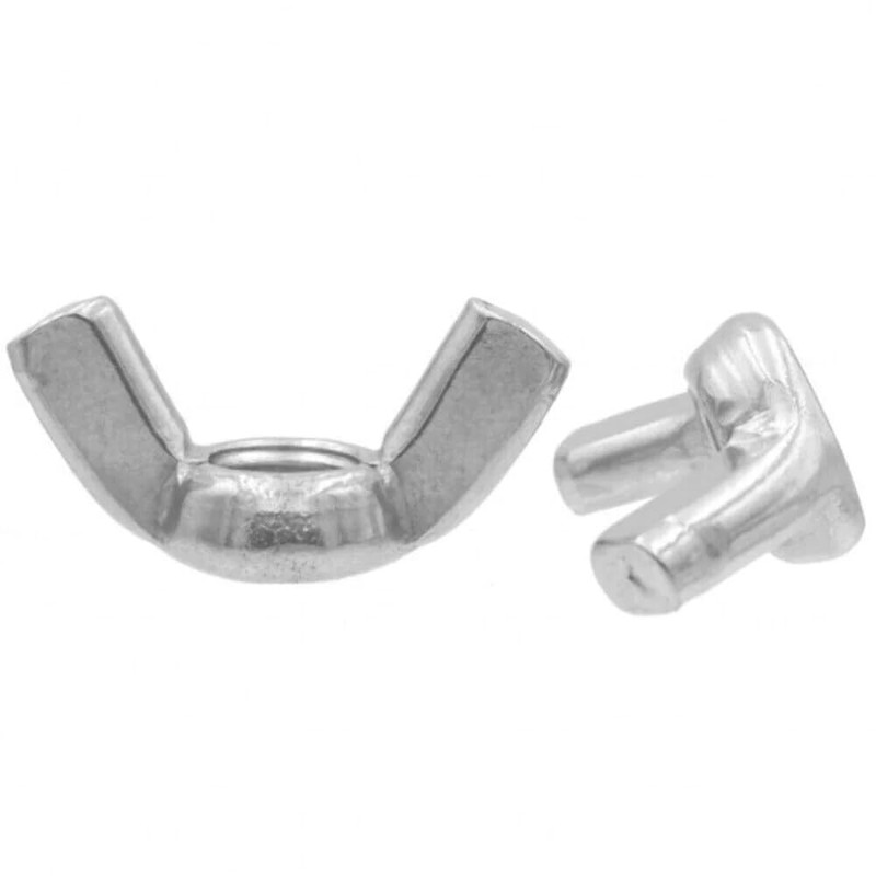 Wing Nuts Butterfly DIN 315 (American) Zinc Plated Steel for
