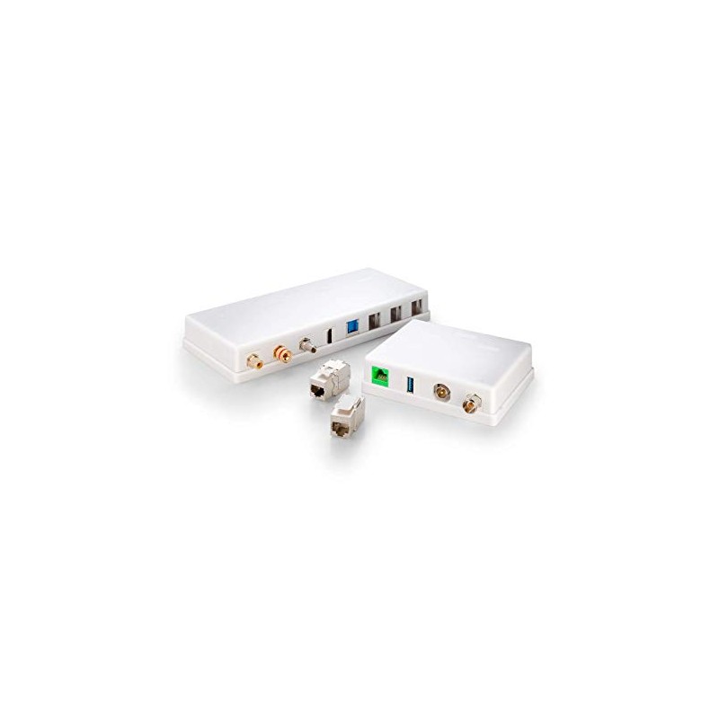 Goobay 79355 Keystone Empty Housing, 1 Port
