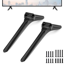 TV Legs for Hisense TV Base Pedestal Feet for Hisense 32A4KTUK 40A4GTUK 43A7000FTUK 43AE7000FTUK 50A7100FTUK 50A6BGTUK 55A7100FTUK Table Top TV Stand Legs Replacement for Hisense with Screws