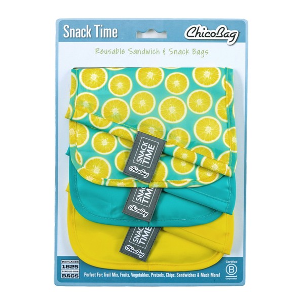 Chicobag Snacktime Lemon 3 Packs