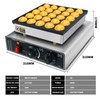 KOOTEN Mini Dutch Pancake Maker, Commercial Electric Pizzelle Maker, 110V