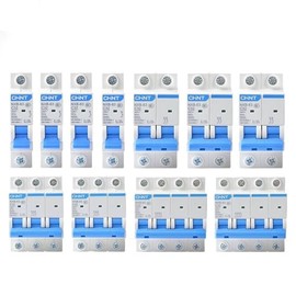 IIUUAYUVI Mini Circuit Breaker NXB-63-125 DZ47 1p 2p 3p 4p 1A - 125A House MCB with Indication(40A,4)