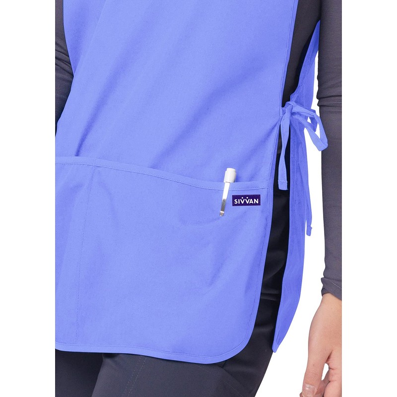 Sivvan Unisex Schürze (3er Pack) - Verstellbare Taillengurte, 2 Fronttaschen