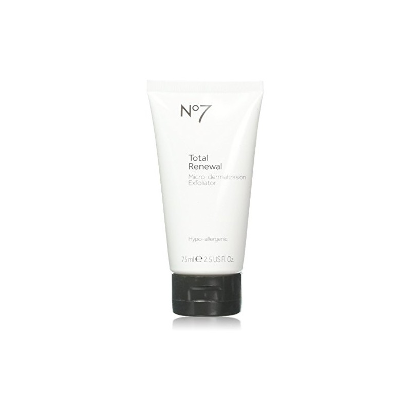 Boots No7 Total Renewal Micro-Dermabrasion Exfoliator,2.5 Fl. Oz(75 ml) by
