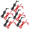 5 Set Banana Plug Test Lead 4mm Right Angle Straight