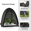 Porayhut Pop up Sunshade Cloth Pack of 2,Easy Open Crop