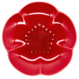 Hasamiyaki 476201 4 Inch Plate, Approx. 4.7 inches (12 cm), Gold Blossom Plum, Made in Japan