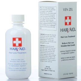 REXSOL Hair Aid Hair Growth Treatment 150ml | Vitamin C & E | Ginseng & Biotin