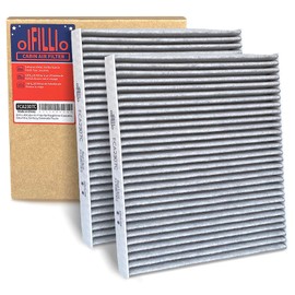 OIFILLIO Cabin Air Filter for Kenworth T660 T680 T800 T880, Peterbilt 579 567 Trucks, Replace X1987001, AF55839, P640110, PA30093, 4070948C1, 24479 with Activated Carbon (1 set, 2pcs in total)
