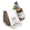 Corks are for Quitters Towel 18x24 Inch, Funny Kitchen Towels