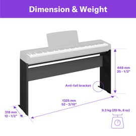 Yamaha Furniture Stand For P143B Digital Piano (L100B)