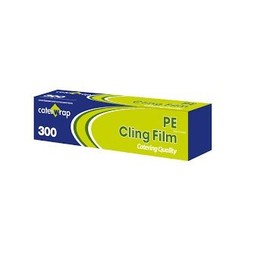 Caterwrap Professional Catering Cling Film PE 300mm x 300m