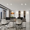 Gleonlux LED Surface-Mounted Spotlight, Flat Swivelling Spot Light, 230 V