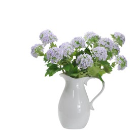 EUEUZLT Artificial Snowball Viburnum Flowers 4 Stems - 70cm Hydrangea-Like Blooms with 3 Realistic 8cm Flower Heads, 7 Colors for Year-Round Home Wedding Decor (Purple)