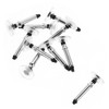 OSALADI 30pcs Stylus Pen Tips for Replacement Disc Tips Suction