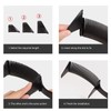 Curved Barber Clipper Comb, Professional Hair Cutting Comb with Flat