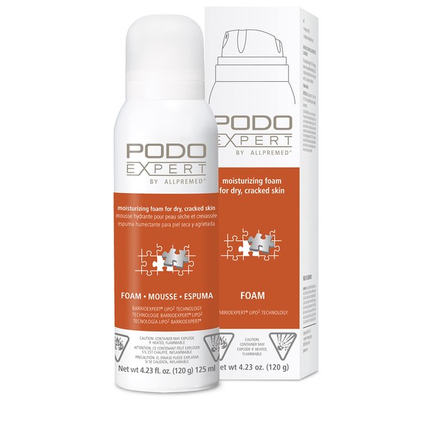 PODO Expert Moisturizing Foam for Dry, Cracked Skin