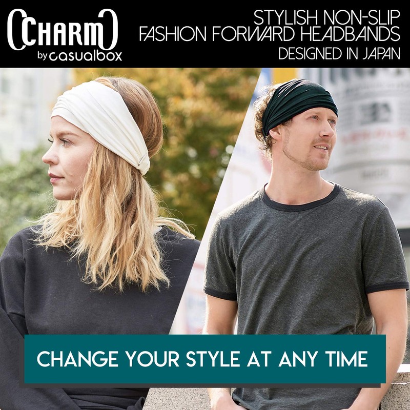 Casualbox Hombre Cabeza Tapa Banda Bandana Tramo Cabello Estilo Japonés