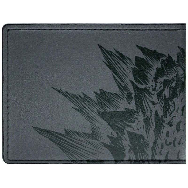 Animation Godzilla Kaiju King of The Monsters Embossed Wallet Bi-Fold