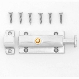 One-Touch Simple Stainless Steel Drop Bolt Lock Ver.2 (62mm)