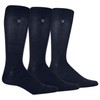 Chaps Calcetines para hombre, diseño supersuave, paquete de 3, azul