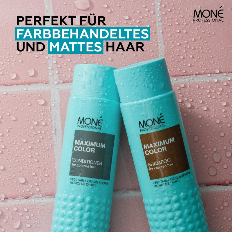 MONÉ Professional Keratin-based Shampoo for Coloured Hair - Extra Shine