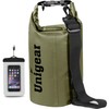 Unigear Waterproof Dry Bag, Dark Khaki, 1.3 Gallons (5 L),