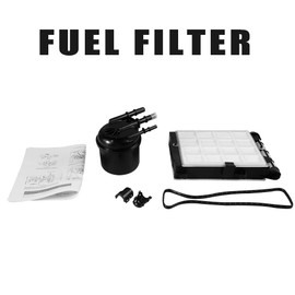 AULDAY FD4625 FD-4625 Fuel Filter and FL2124S OIL FILTER Kit Replacement for F250 F350 F450 F550 Super Duty 6.7L 2017 2018 2019 2020 2021 2022 Diesel Engine Replaces HC3Z-9N184-C