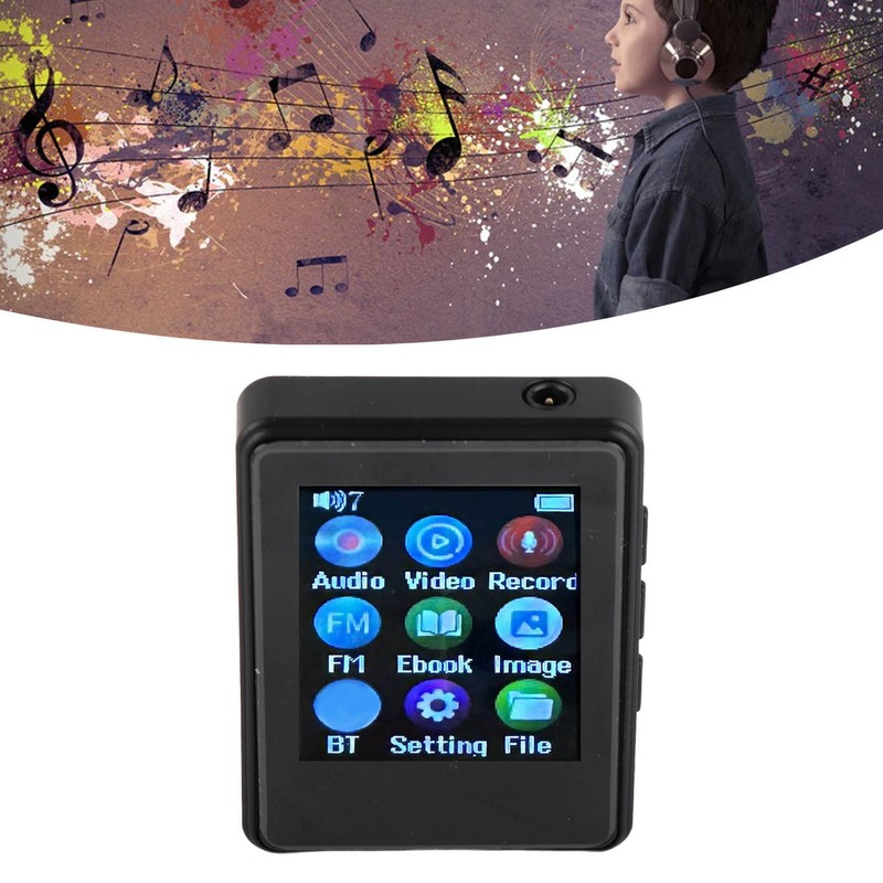 Digital MP3 Player with Bluetooth 5.0 Portable MP3 Music Player