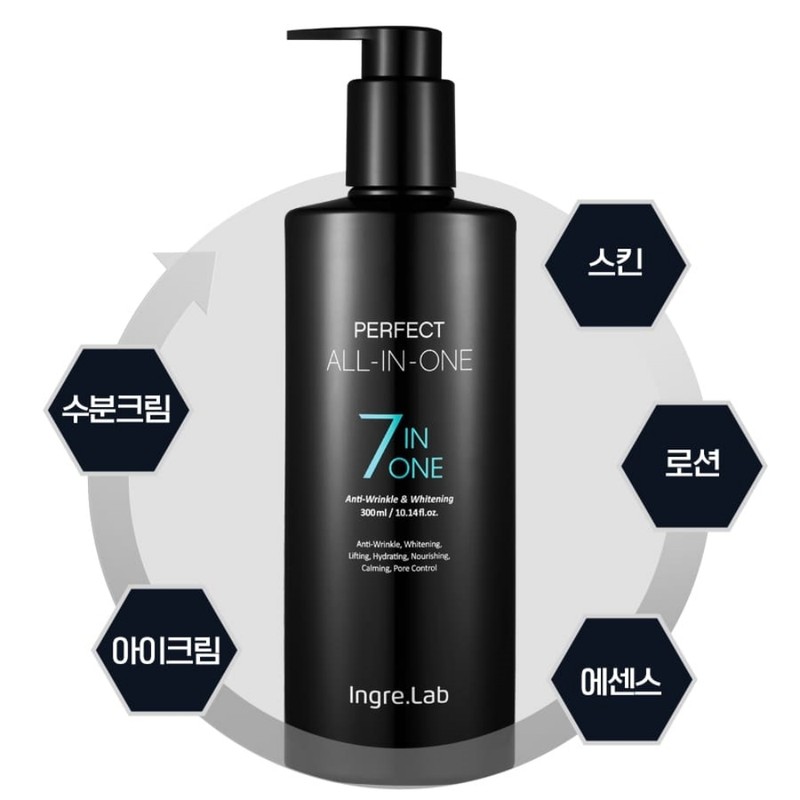 Ingrilab Perfect All-in-One Men's Cosmetics 1 Set Men's Skin Lotion