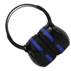 Hearing Protection Ear Muffs 24dB NRR Safety Black Blue Noise