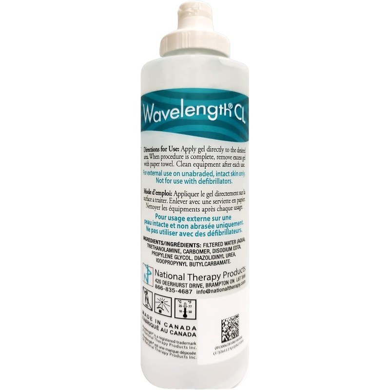 Wavelength® MP Clear Multi-Purpose Ultrasound Gel Transmission Gel (250 ml)