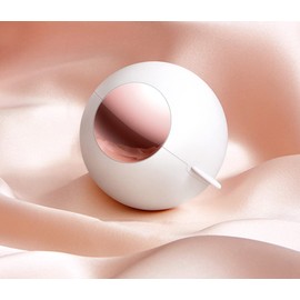 Portable Clothes Epilator, Dust AndHair Remover with Cover (White)