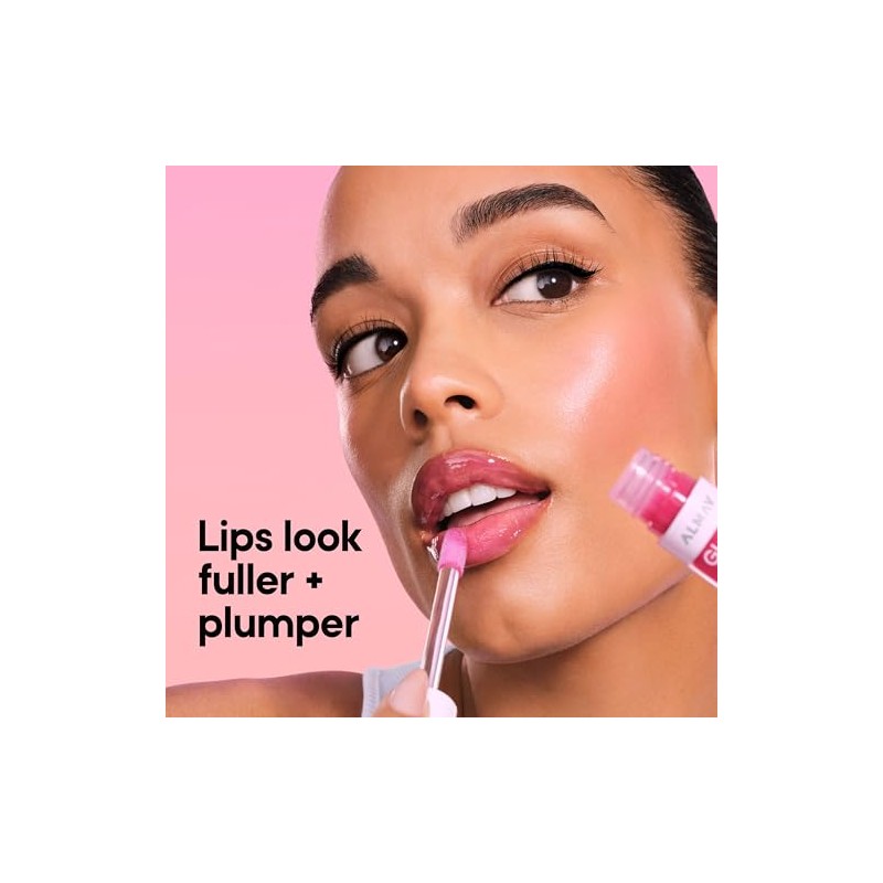 Lip Gloss Almay Gleam Big tono Positively Pink