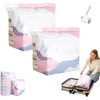 No-Pump 3D Vacuum Storage Bags, No Pump Vacuum Storage Bags,