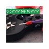 QUADRIOS Self-Adjusting Automatic Crimping Pliers with Insulated/Uninsulated Ferrules Set
