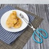 MSY BIGSUNNY Scissor Tongs Heavy Duty Cooking Tongs with Soft